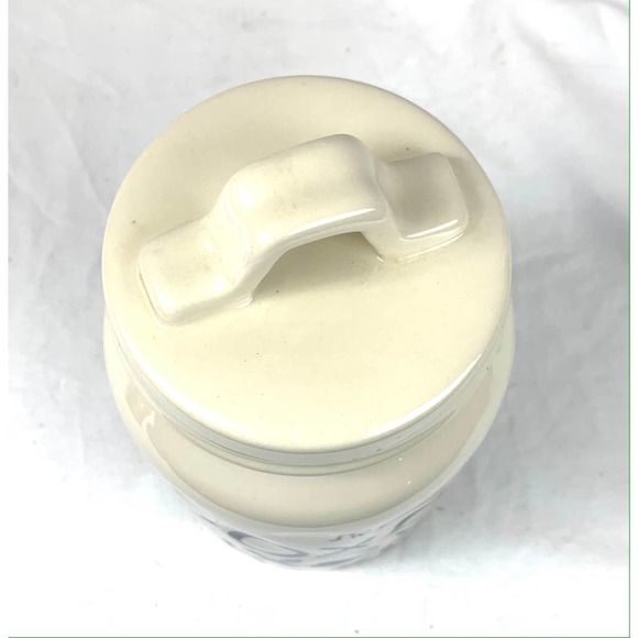 Rae Dunn Magenta XOXO Indigo Sweets Canister 8.5" - Picture 5 of 9